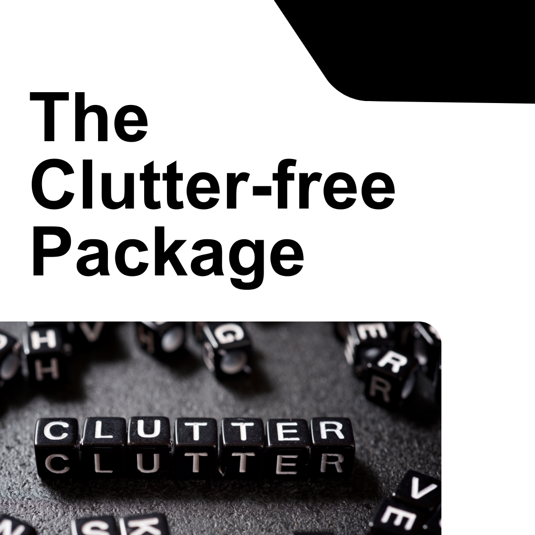 The Clutter-free Package